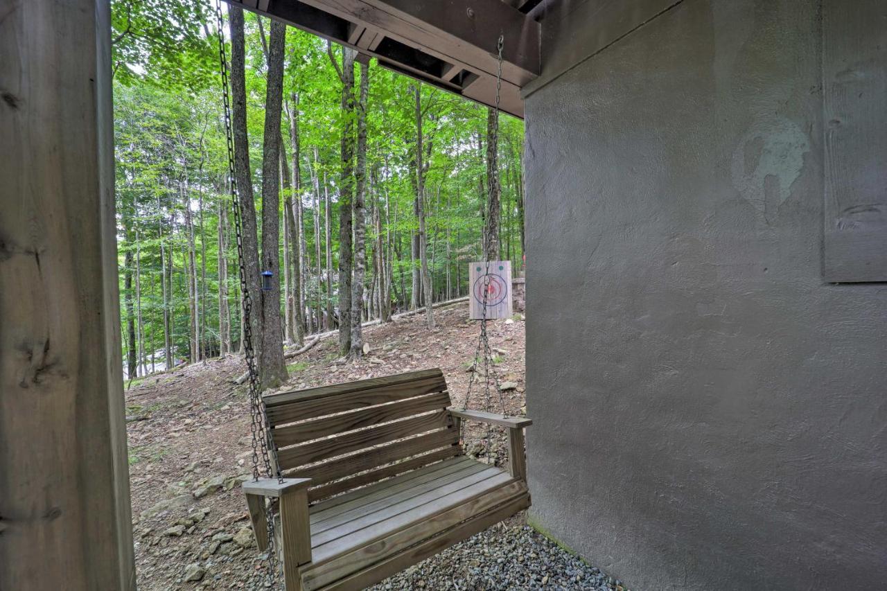 A-Frame Cabin With Hot Tub 1 Mi To Beech Mountain! 외부 사진