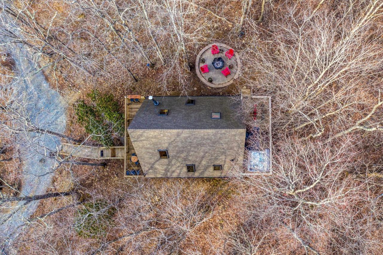 A-Frame Cabin With Hot Tub 1 Mi To Beech Mountain! 외부 사진