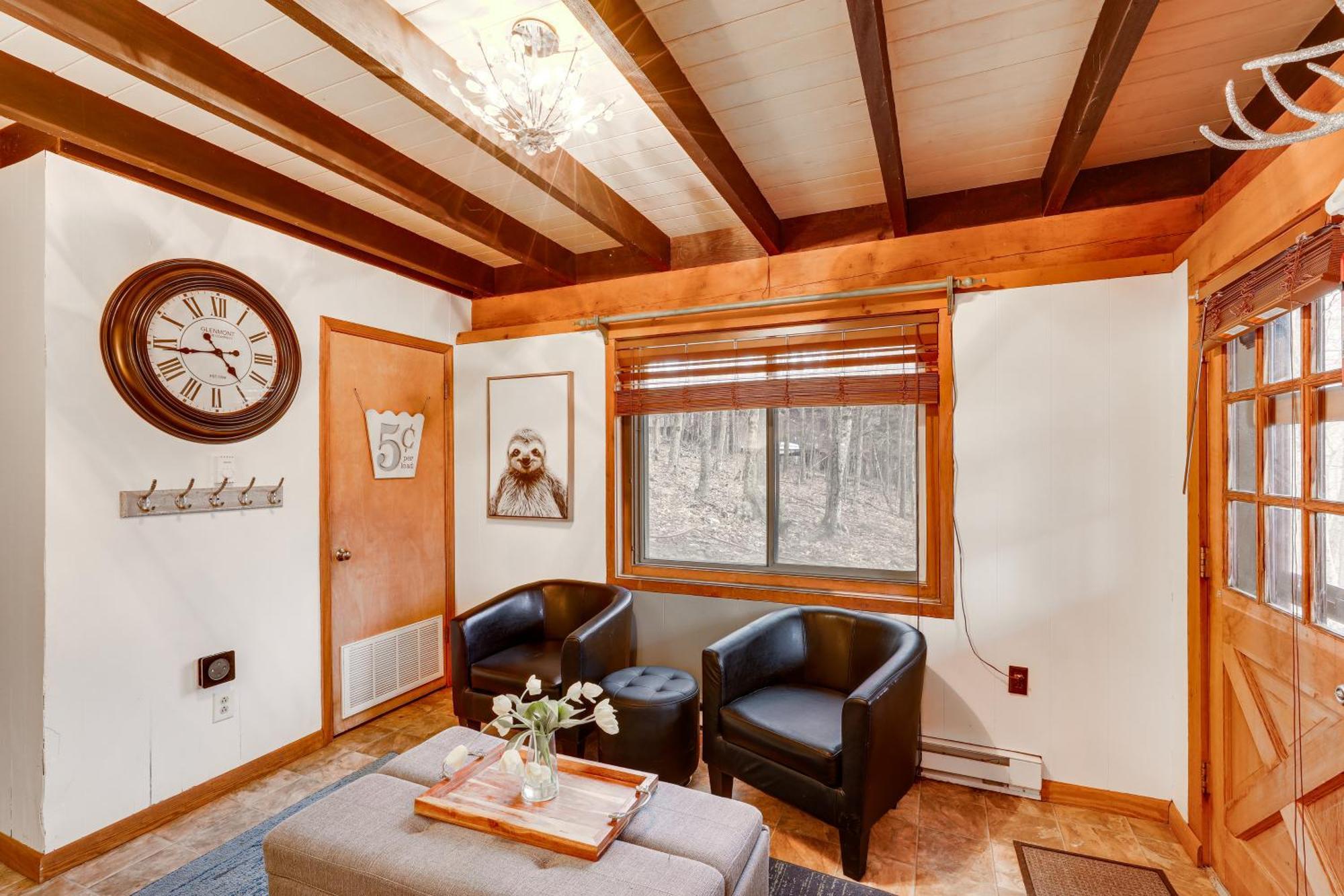 A-Frame Cabin With Hot Tub 1 Mi To Beech Mountain! 외부 사진