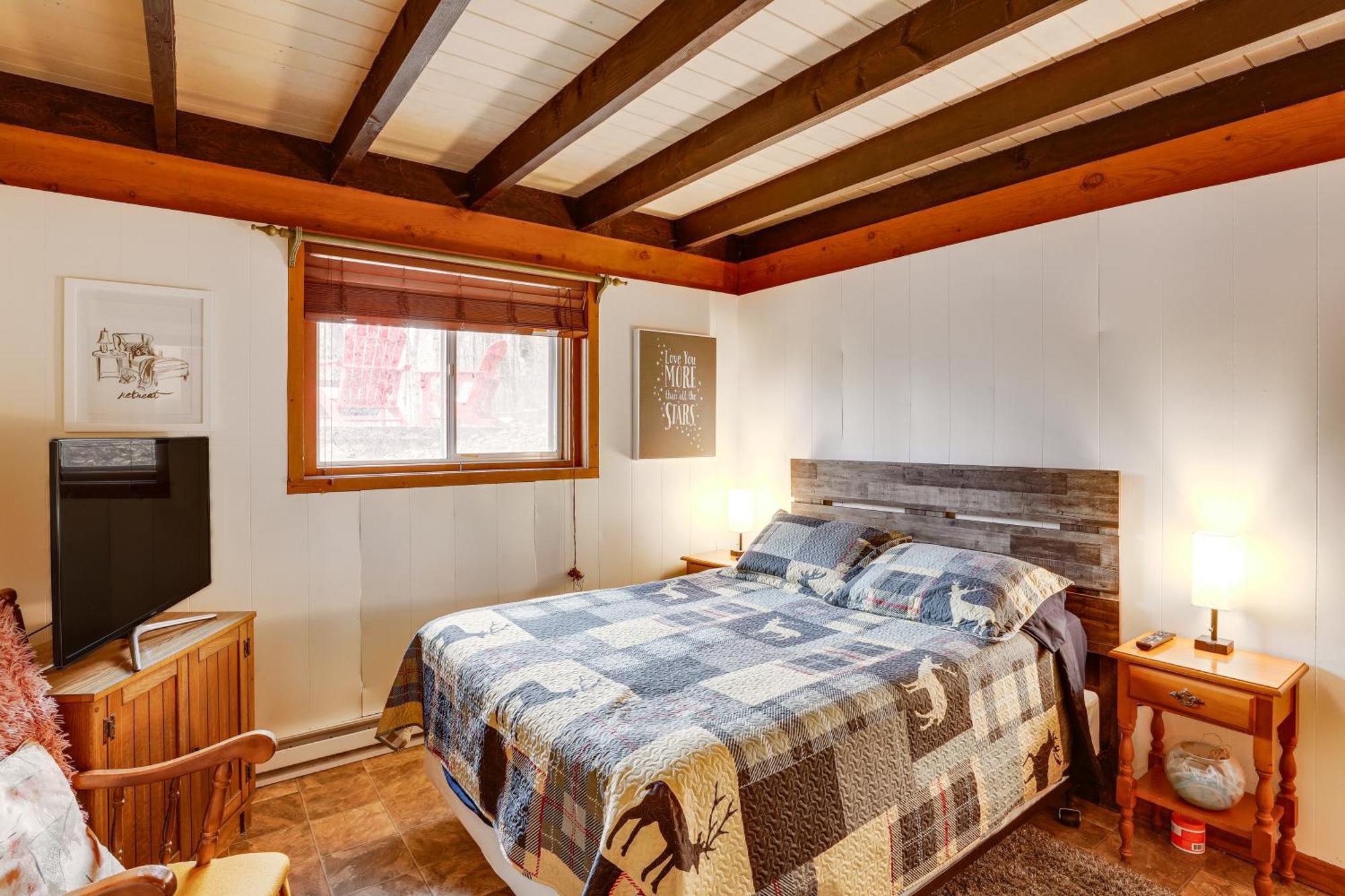 A-Frame Cabin With Hot Tub 1 Mi To Beech Mountain! 외부 사진